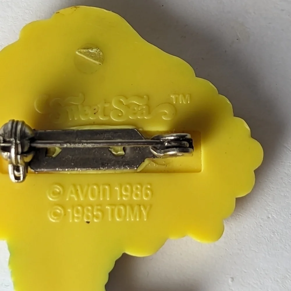 💛 Sweet Sea Avon 1986, Tomy 1985 Mermaid Pin brooch Vintage jewelry